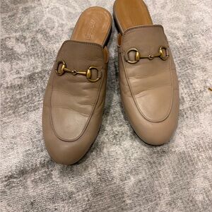 Gucci Women’s  Slip-On Loafers in Taupe